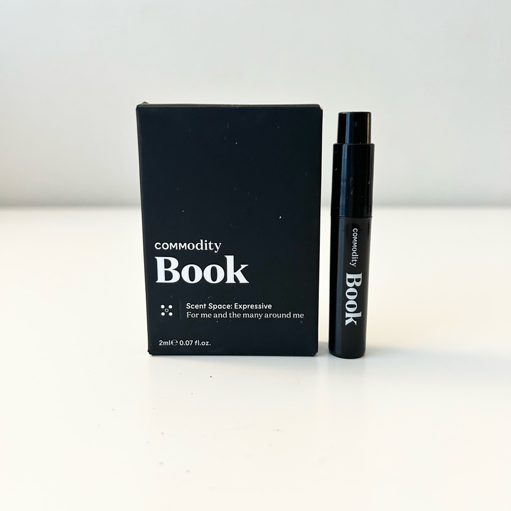 COMMODITY Book Vial Spray Sample 2 mL